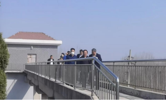 中国水务集团有限公司对顺成公司承建大桥水厂项目进行督导检查
